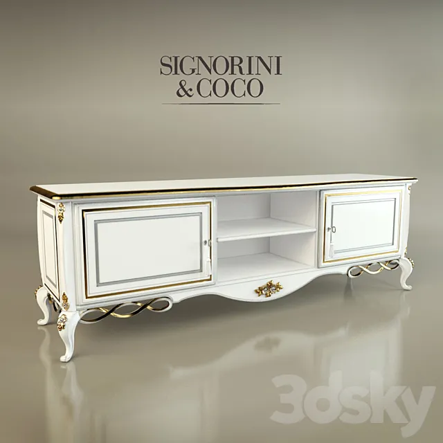 signorini & coco forerver tv cabinet 3DModel