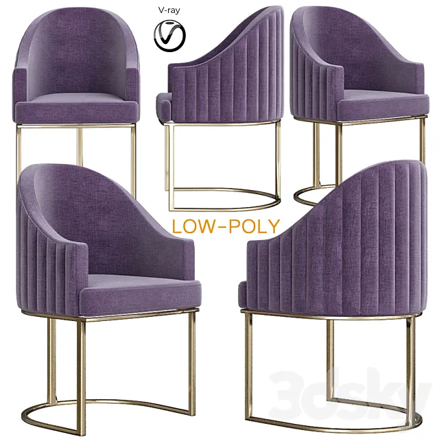 Signorini Coco - Isabel (low poly) 3D Model