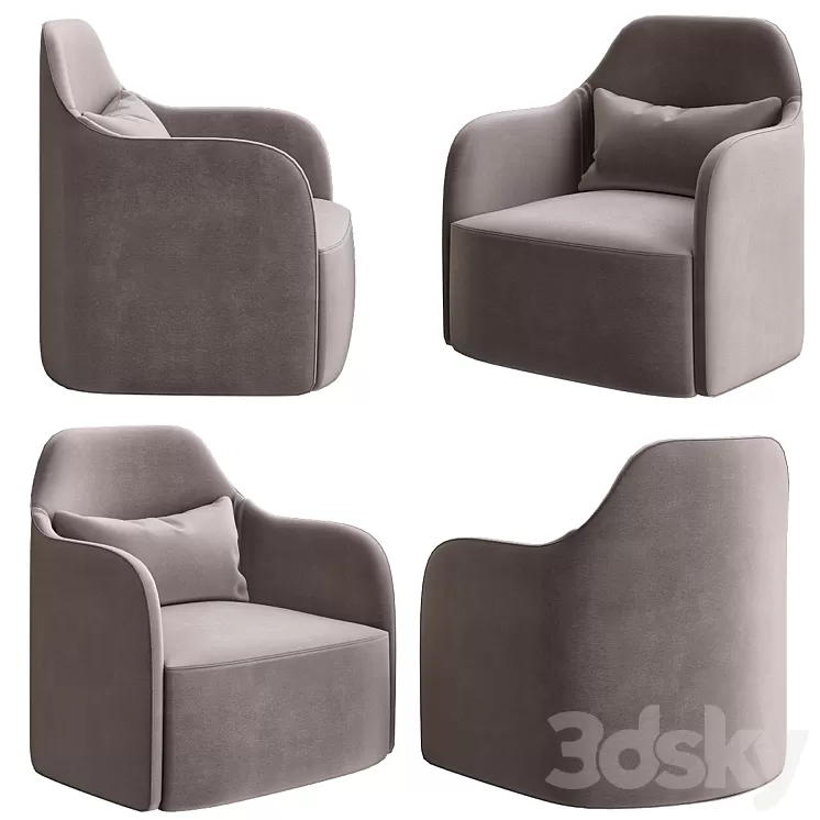 Signorini & Coco Valentina Armchair 3D Model