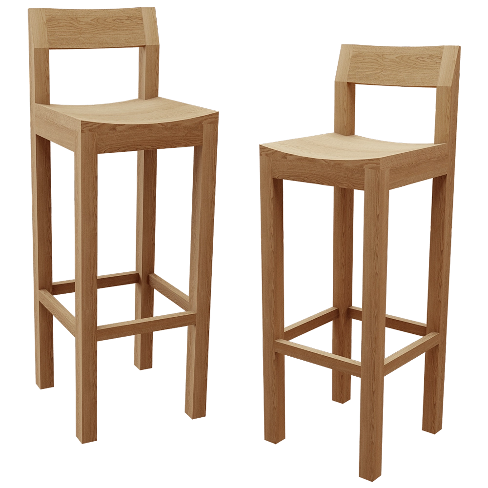 SIJU - Bar stool no. 0010 3D Model