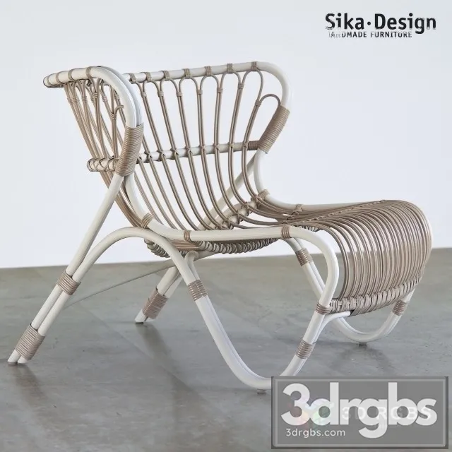 Sika Design Fox Armchair 3D Model Free