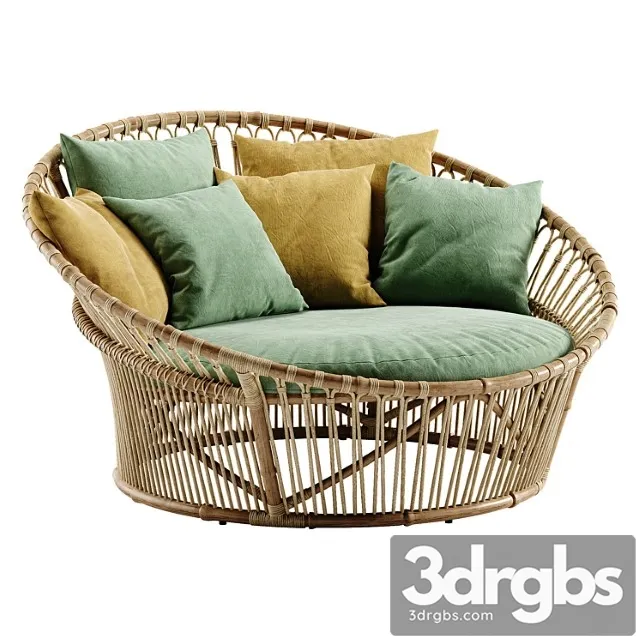 Sika Design Love Nest Sofa 3D Model Free