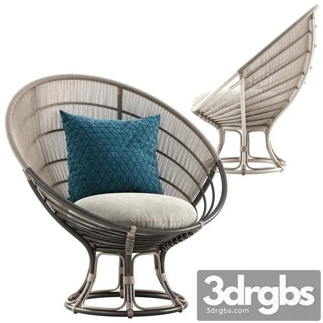 Sika Design Luna Chair 3D Model Free