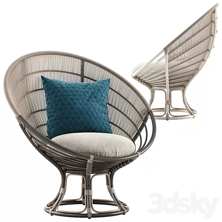 Sika Design Luna chair 3D Model