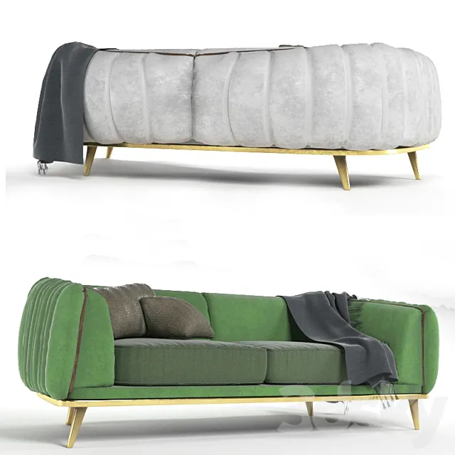 Siklworm sofa 3DModel