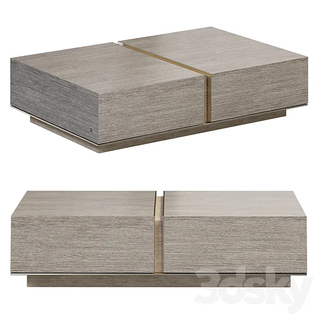 Sila coffee table by laskasas 3D Model