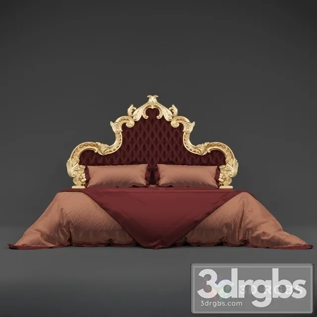 Silik Aura Bed 3D Model Free