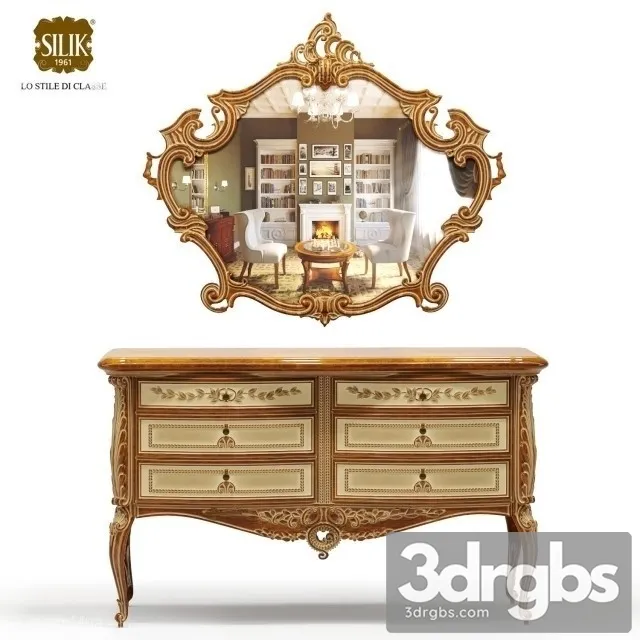 Silik Vesta Chest Of Drawers 3D Model Free