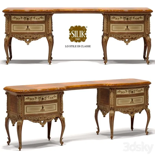 Silik Vesta Dressing Table 3D Model