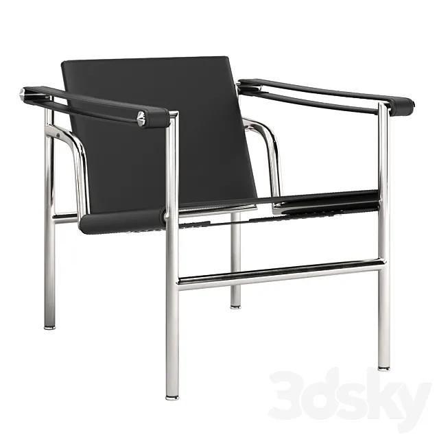 Sillon Le Corbusier LC1 3DModel