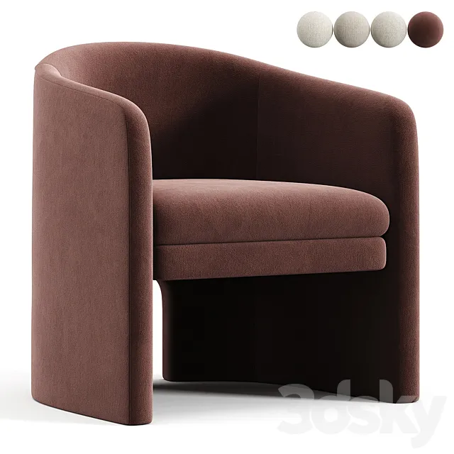 Sillon Mairo Armchair 3D Model