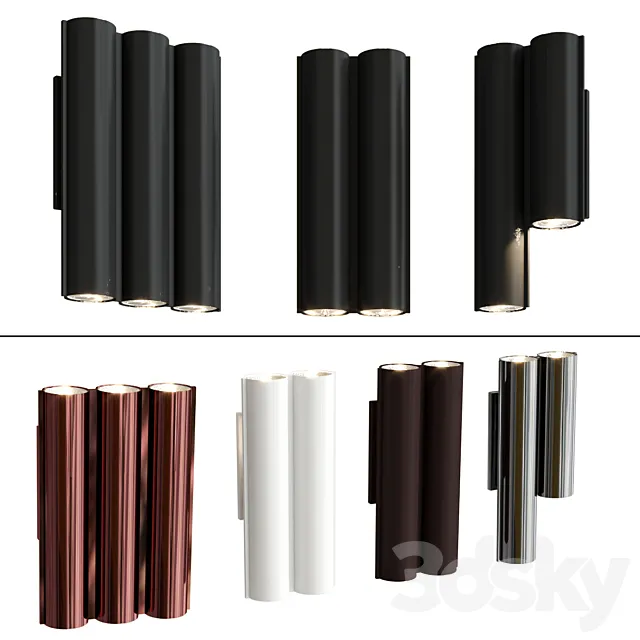 SILO wall lamp 3D Model