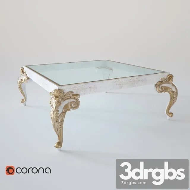 Silvano Grifona Coffee Table 3D Model Free