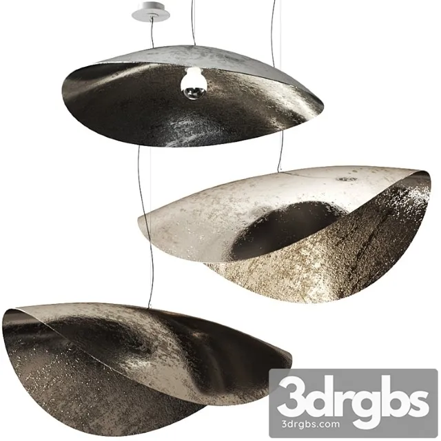 Silver 95 96 pendant lamp by gervasoni