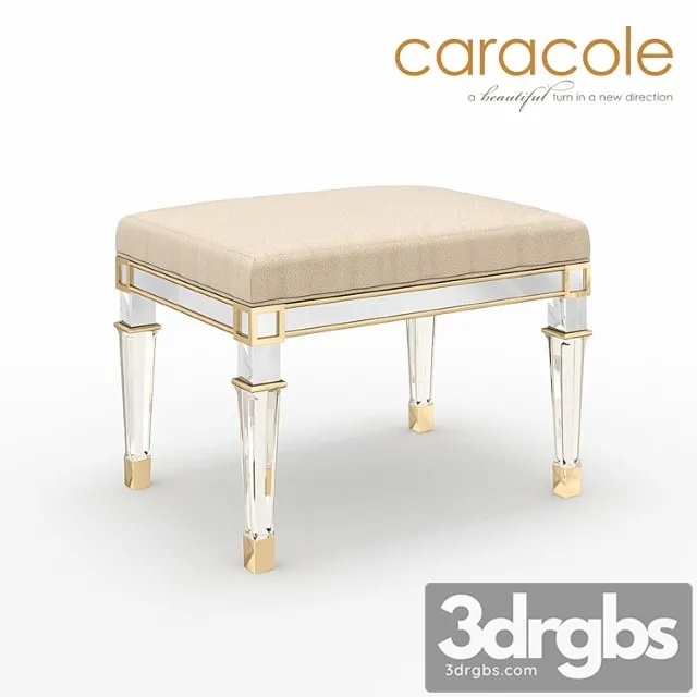 Silver and gold caracole 2 3D Model Free