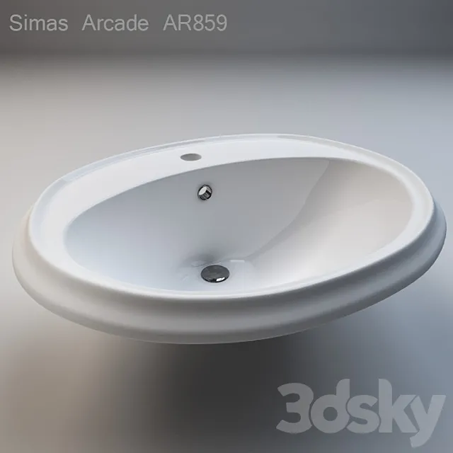 Simas Arcade AR859 3D Model