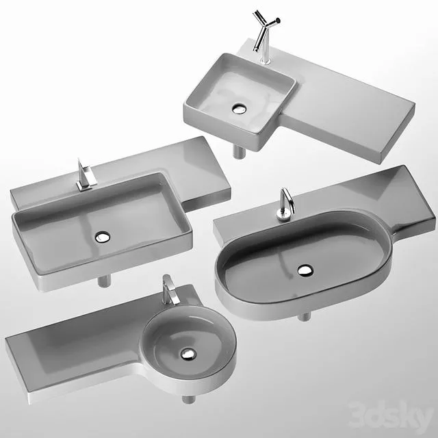 Simas flow collection 3D Model