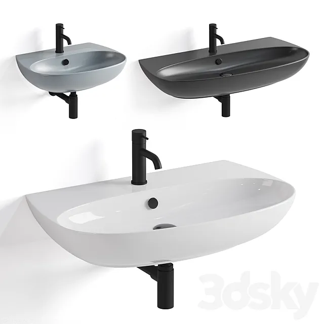 Simas Vignoni washbasins 3D Model