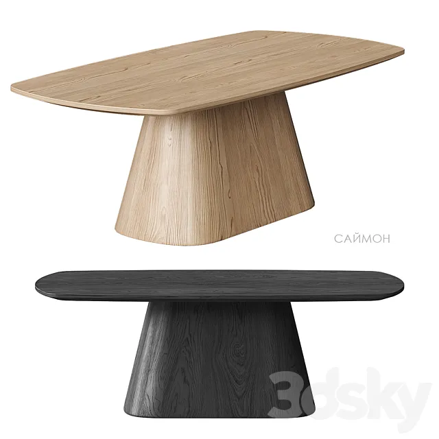 Simon coffee table Divan.ru 3D Model