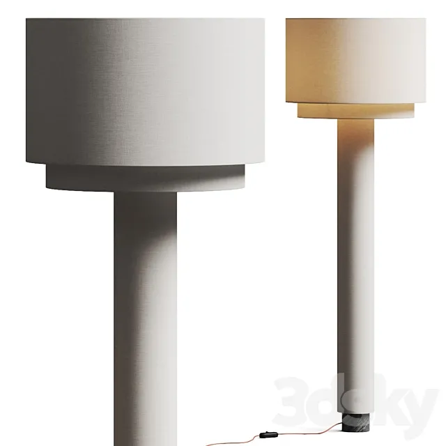 Simone and Marcel Kolumno Floor Lamp 3D Model