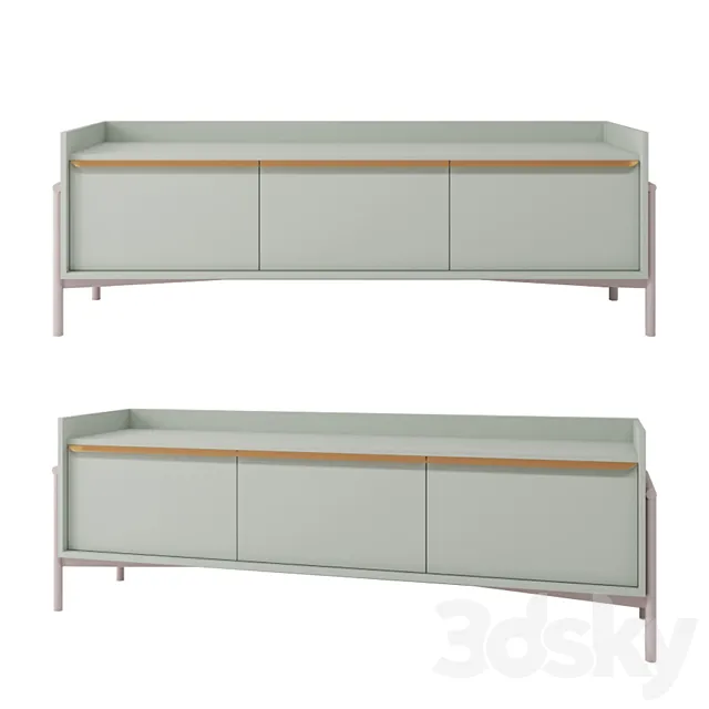 Simple Commode 02 3DModel