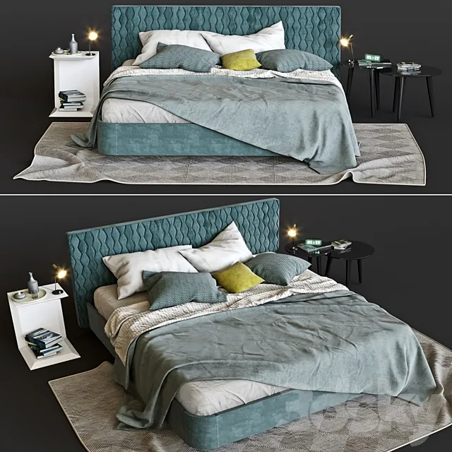 Simple Morassutti Bed 3DModel