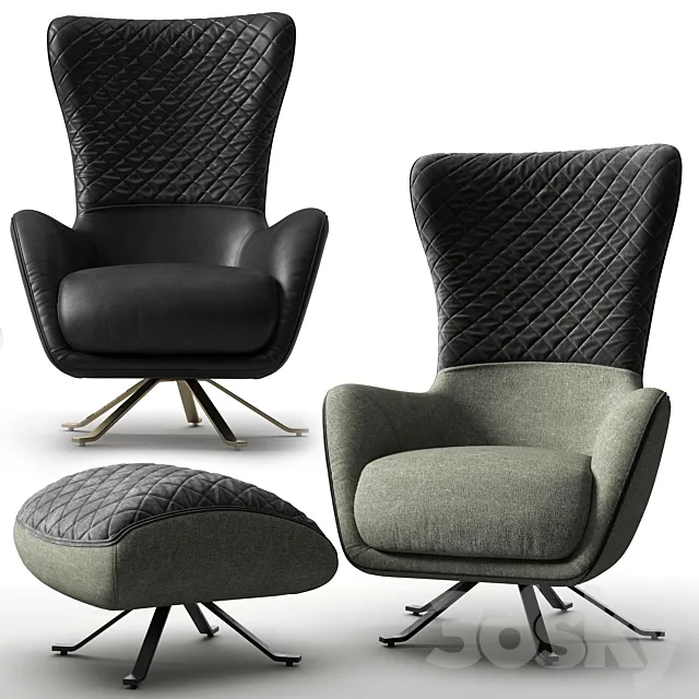 SIN SEATY Armchair 3D Model