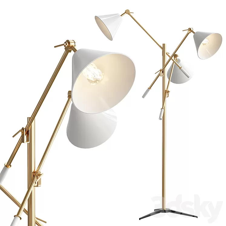 Sinatra Floor Lamp DelightFULL 3D Model