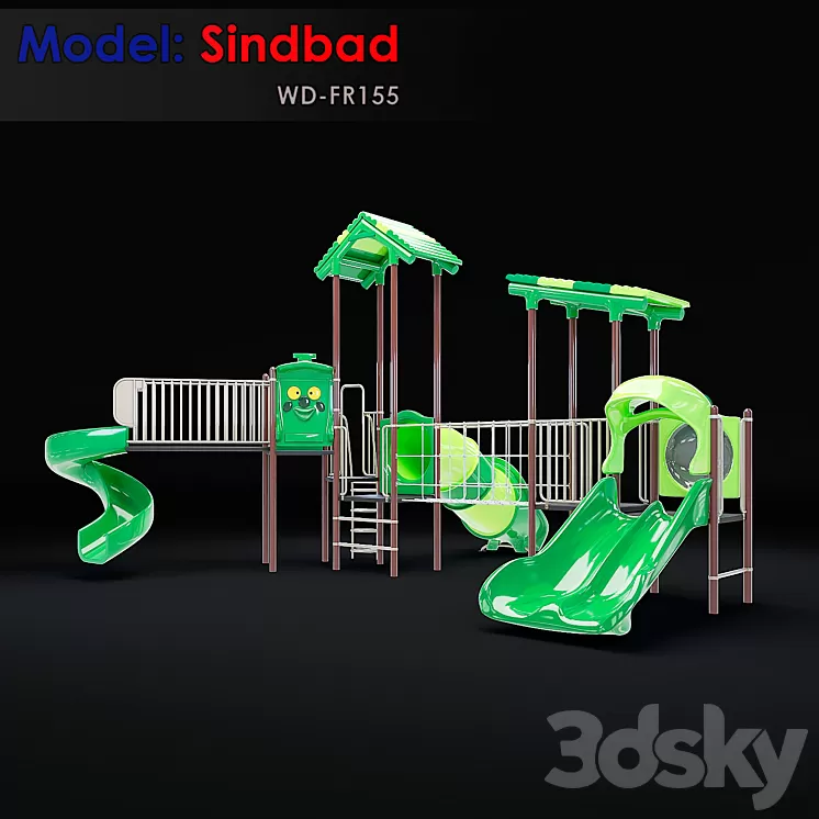Sinbad (WD-FR155) 3D Model