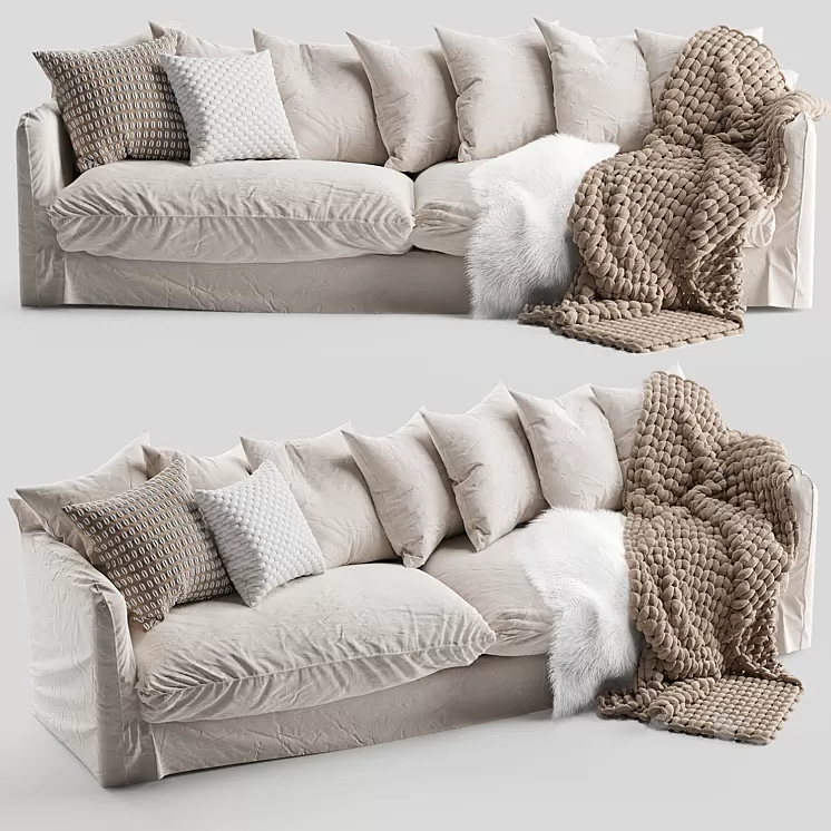 Singita Sofa 2 3D Model