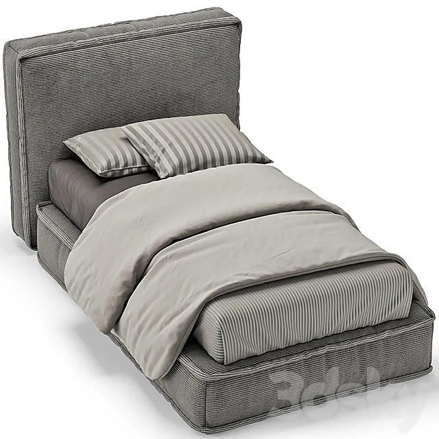 SINGLE BED 14 3D Model