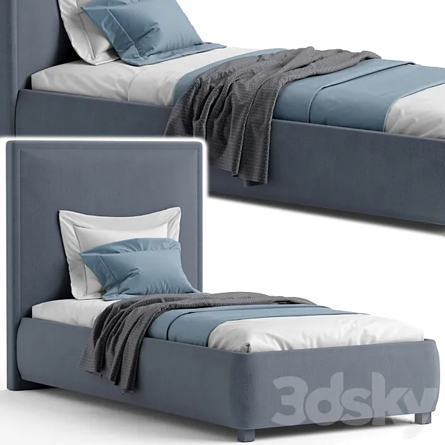 Single bed_1 3D Model