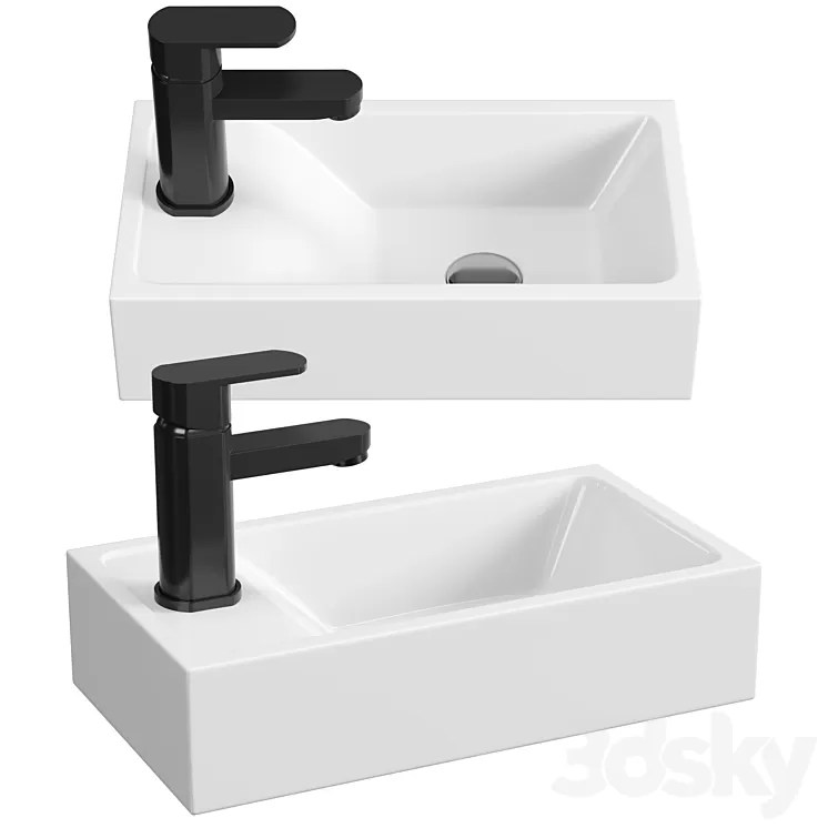 Sink Altasan Tortuga 3D Model Free