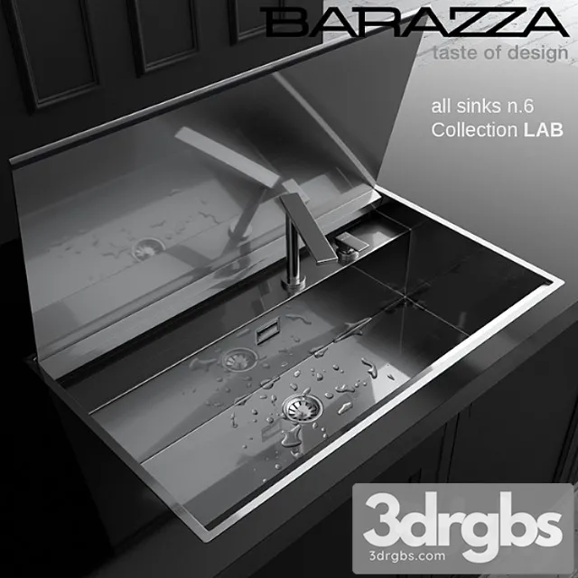 Sink By Barazza Collection Lab 3D Model Free