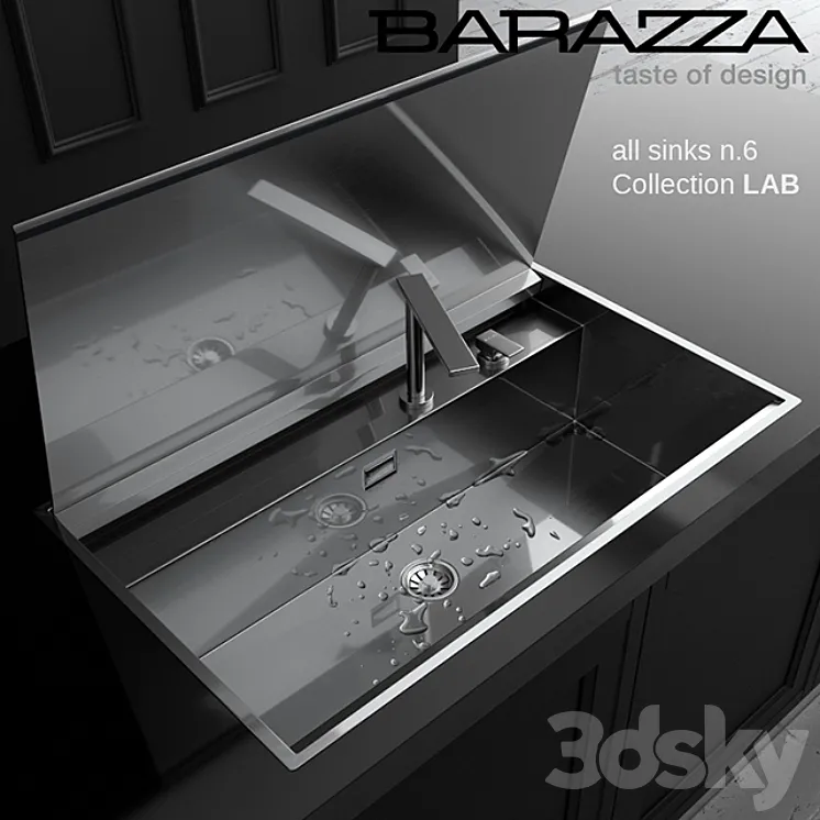 Sink by Barazza - Collection LAB 3D Model Free