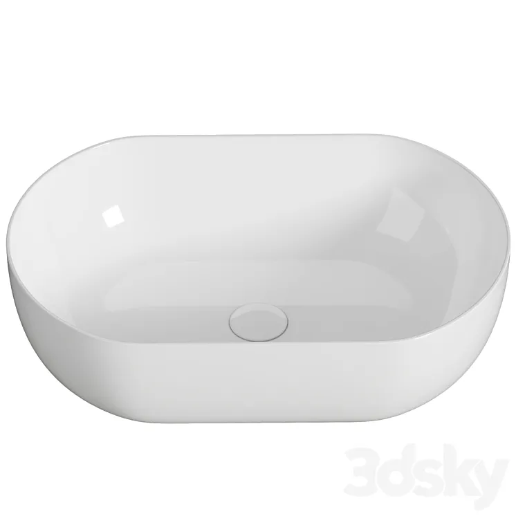 Sink Ceramica Nova Element CN5023 3D Model Free