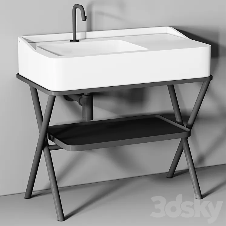 sink Cielo Siwa sink 2 3D Model