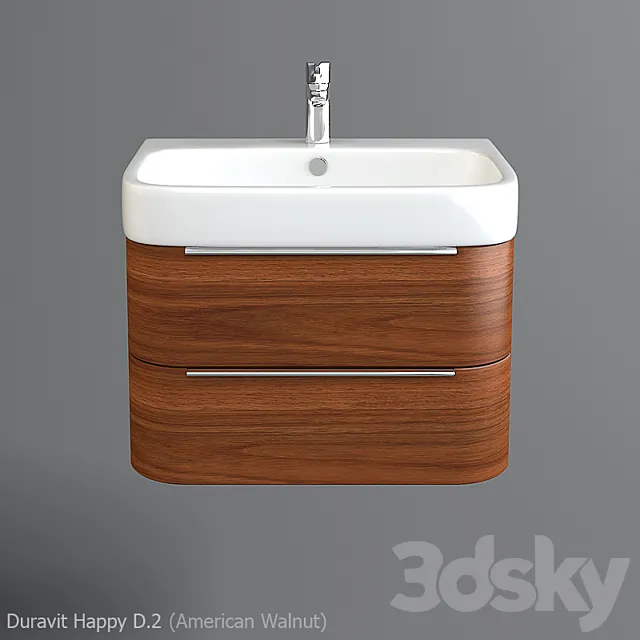 Sink Duravit Happy D.2 3DModel