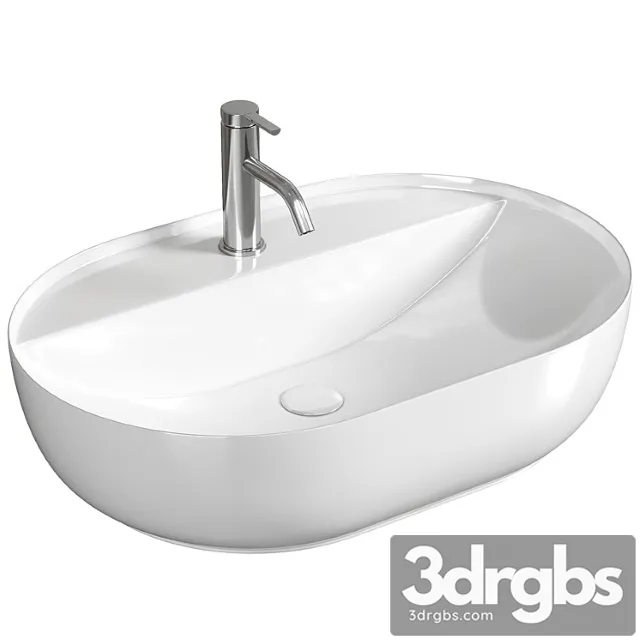 Sink Duravit Luv 0380600000 60cm 3D Model Free