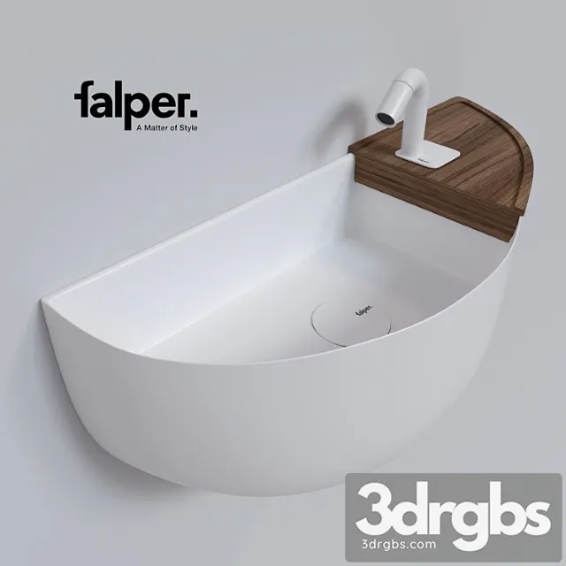 Sink Falper Bowllino 3D Model Free
