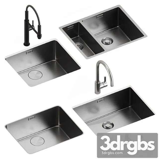 Sink I Smesiteli Franke 1 3D Model Free
