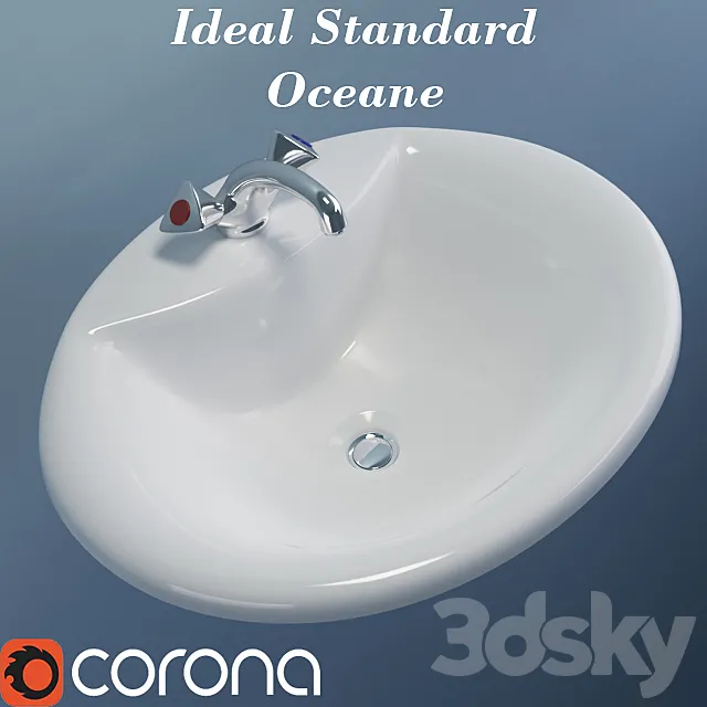 Sink Ideal Standard Oceane 3DModel