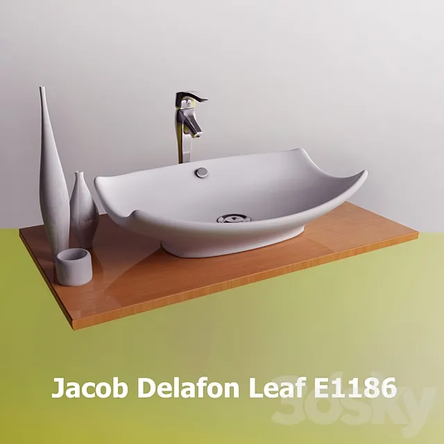 Sink - Jacob Delafon Leaf E1186 3DModel