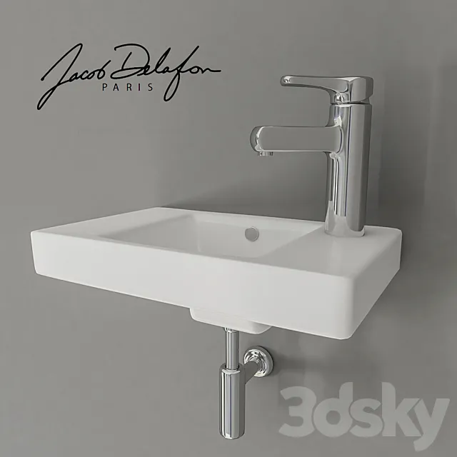 Sink Jacob Delafon Odeon Up 3D Model