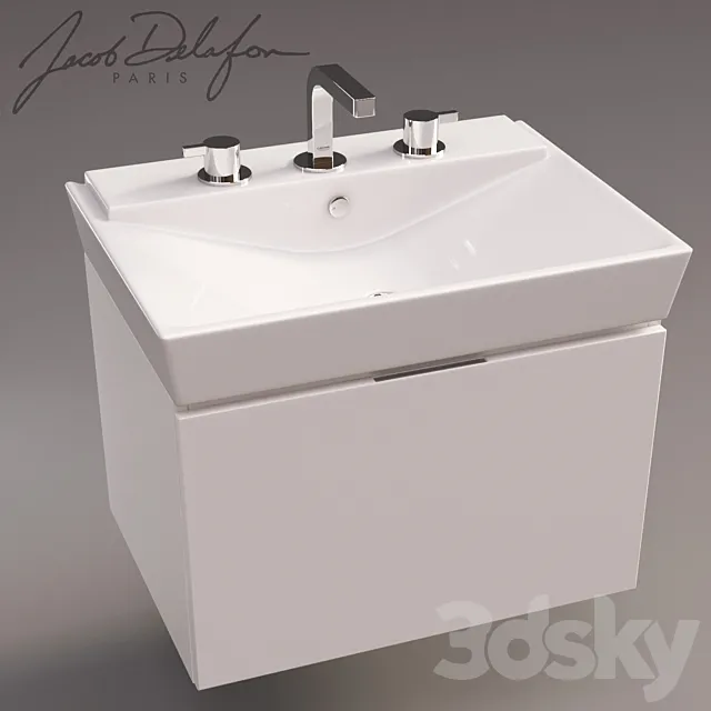 Sink Jacob Delafon Reve EB560 3DModel