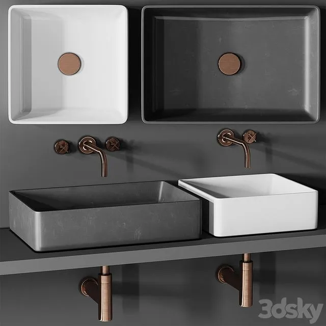Sink Kast Arla Basin 3D Model