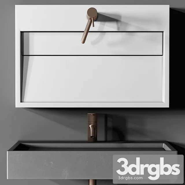 Sink Kast Lux Basin 3D Model Free