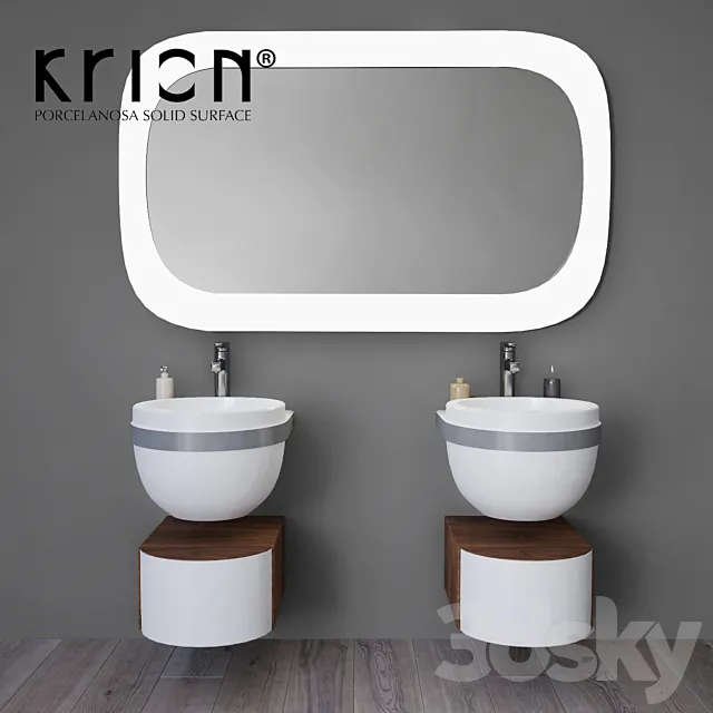 Sink Krion Aro 3DModel