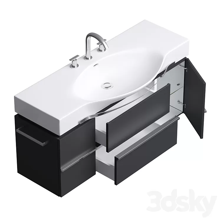 Sink - Laufen Palace 3D Model