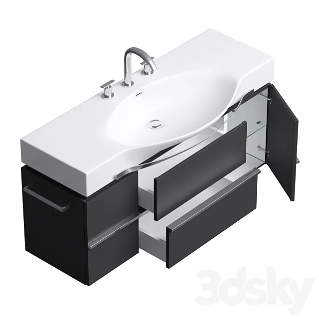Sink - Laufen Palace 3DModel